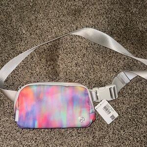 Colorful Lululemon belt bag